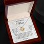 To My Mom | I Love You - Love Knot Necklace