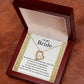 To My Bride - Dreams Come True Forever Love Necklace