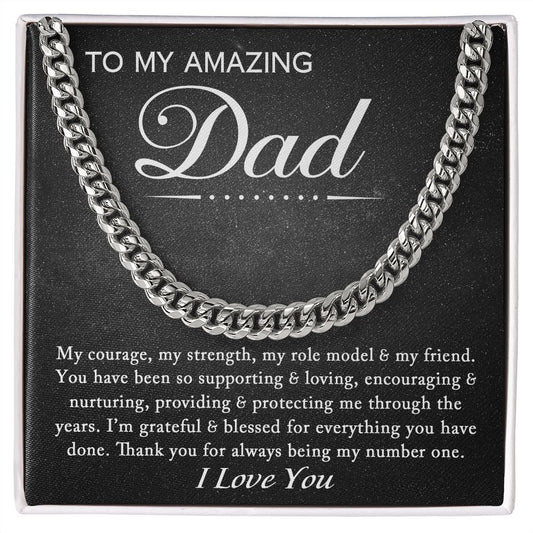 TO MY AMAZING DAD - MY COURAGE