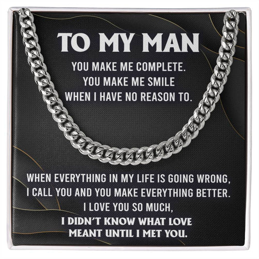 My Man - Make Me Complete