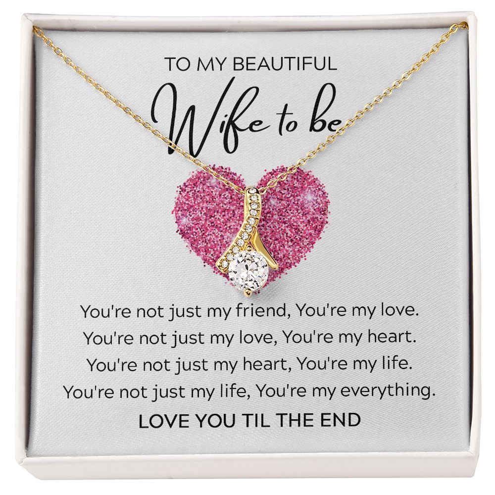 Beautiful Wife To Be - Alluring Beauty Necklace