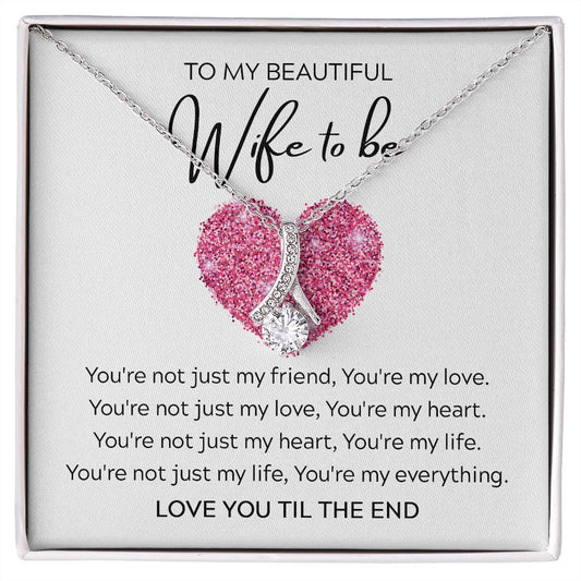 Beautiful Wife To Be - Alluring Beauty Necklace