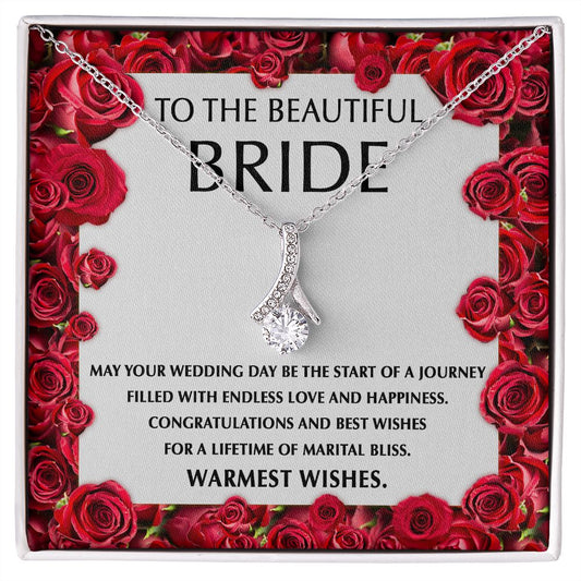 Beautiful Bride Endless Love - Alluring Beauty Necklace