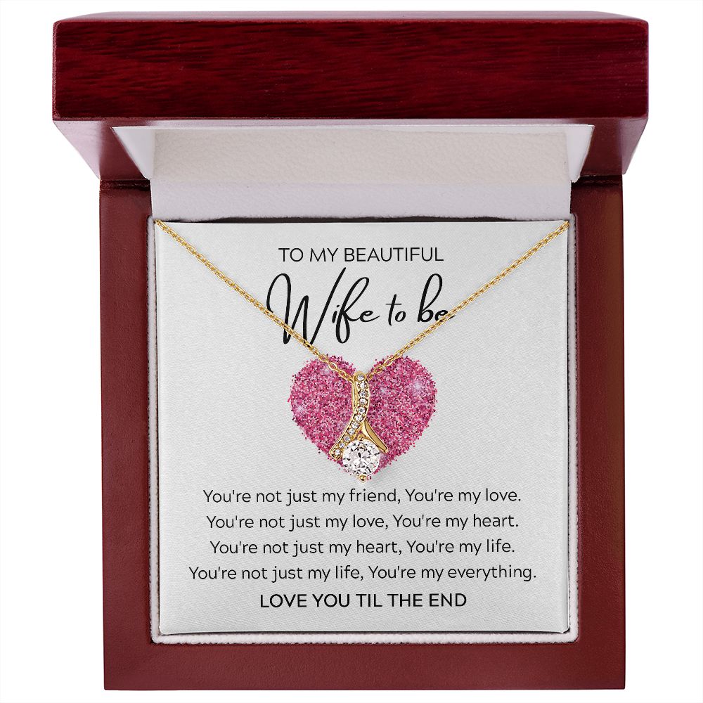 Beautiful Wife To Be - Alluring Beauty Necklace