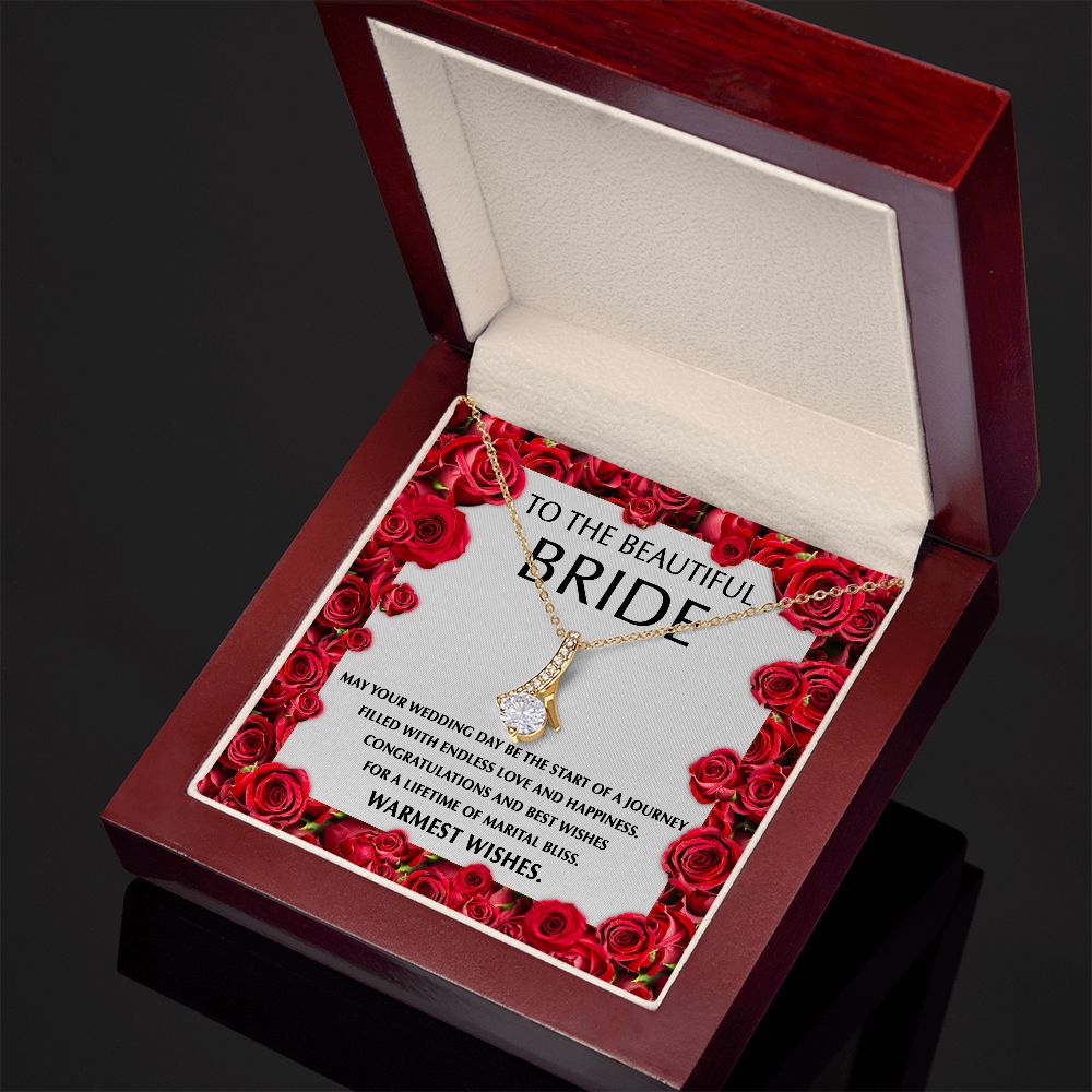 Beautiful Bride Endless Love - Alluring Beauty Necklace