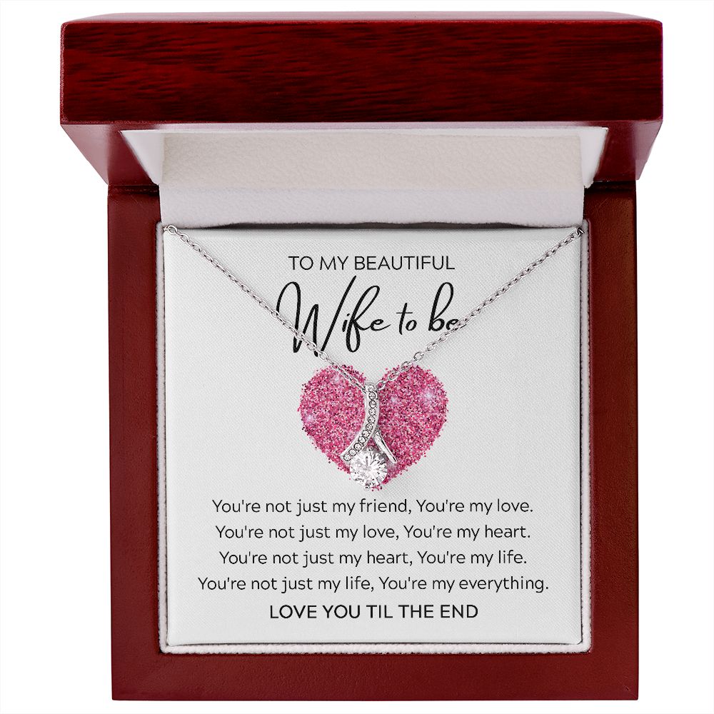 Beautiful Wife To Be - Alluring Beauty Necklace