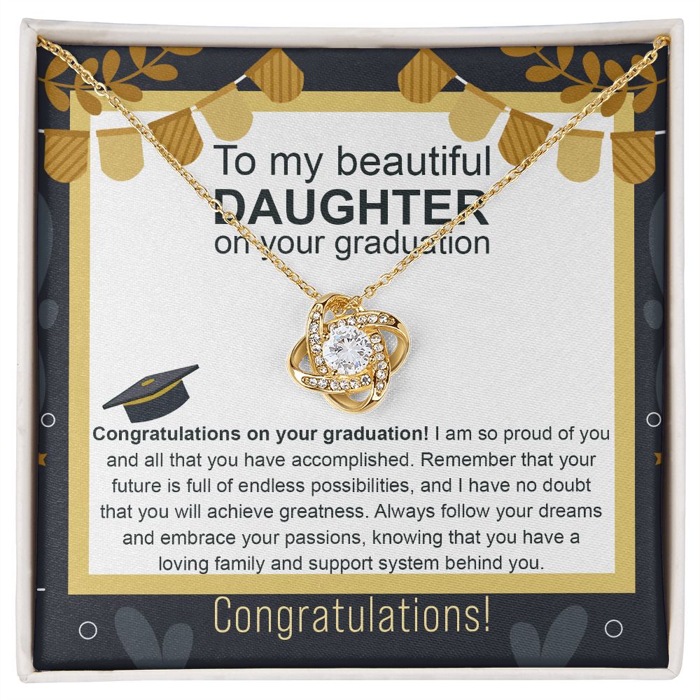 To My Beautiful Daughter On Your Graduation