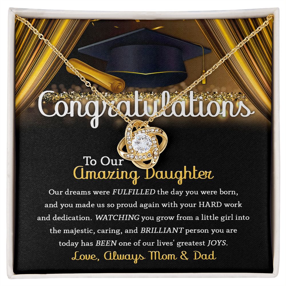 Congratulations To Our Amazing Daughter