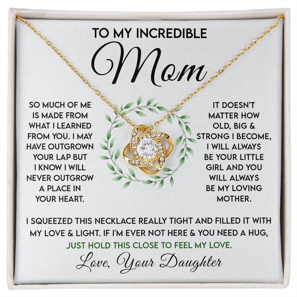 To My Incredible Mom