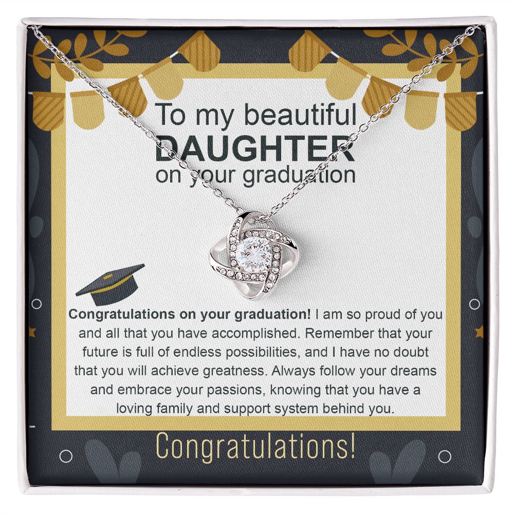 To My Beautiful Daughter On Your Graduation