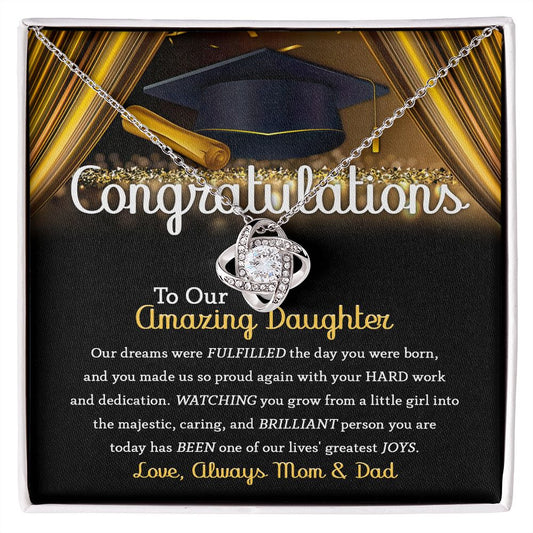 Congratulations To Our Amazing Daughter