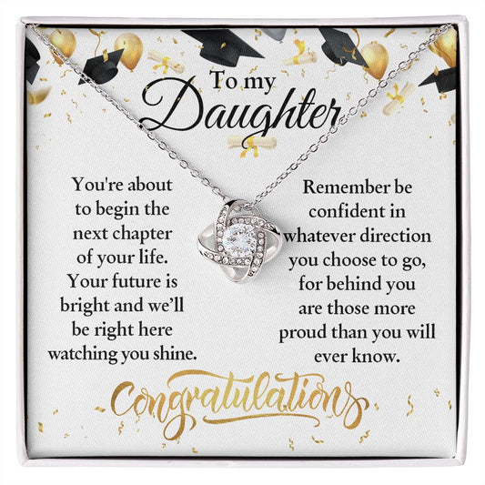 To My Daughter Congratulations
