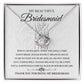 Bridesmaid - Thank You Love Knot Necklace