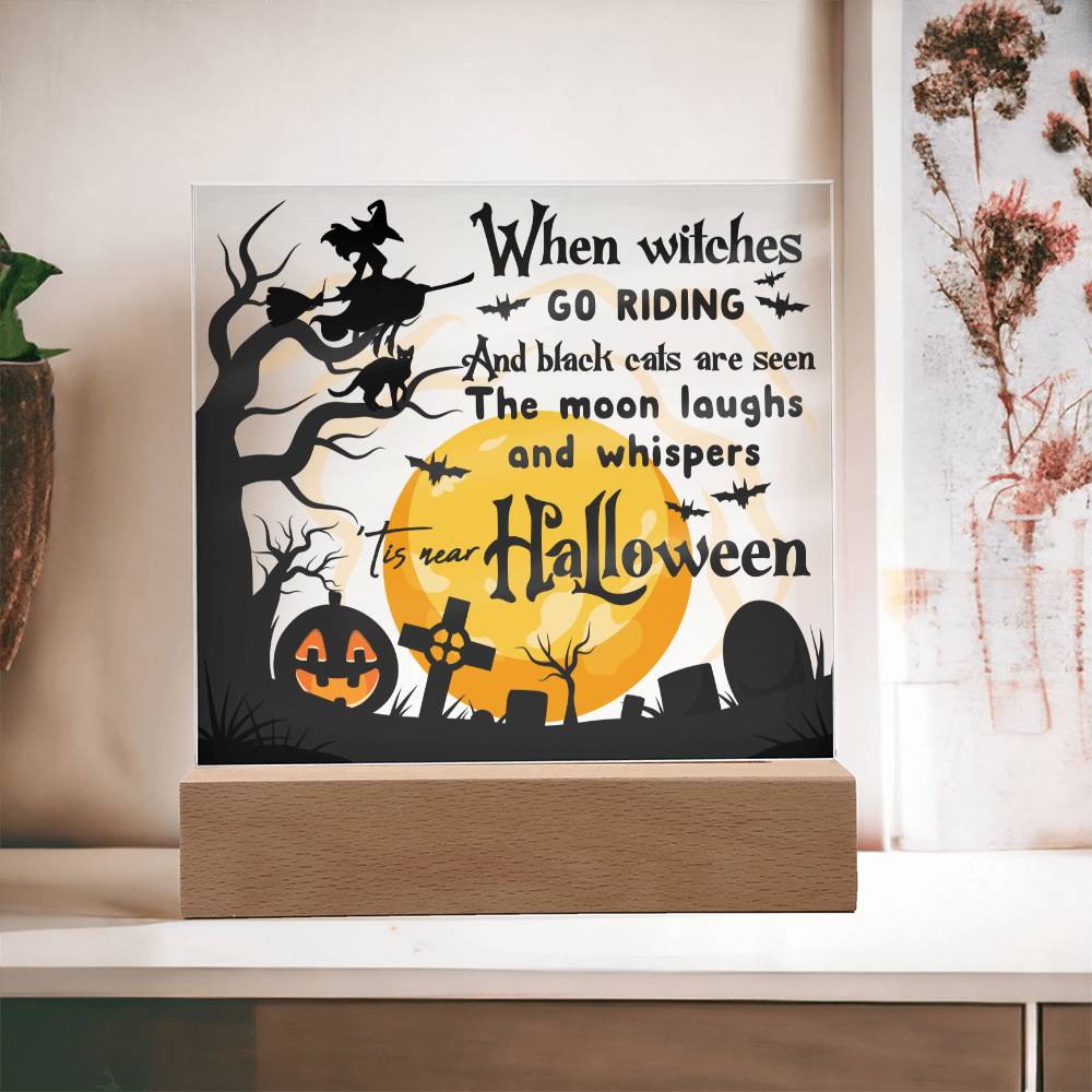 Halloween - Black Cats - Acrylic