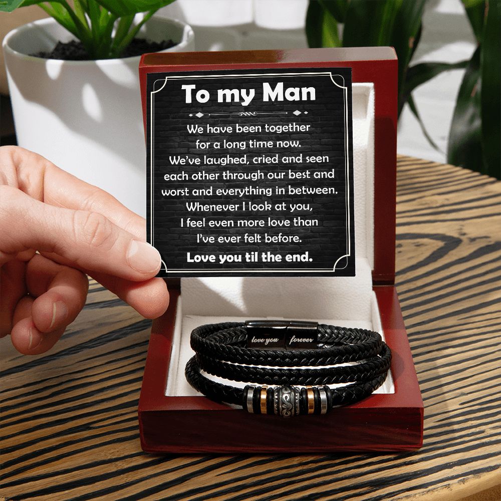 My Man - Been Together Love You Forever Bracelet