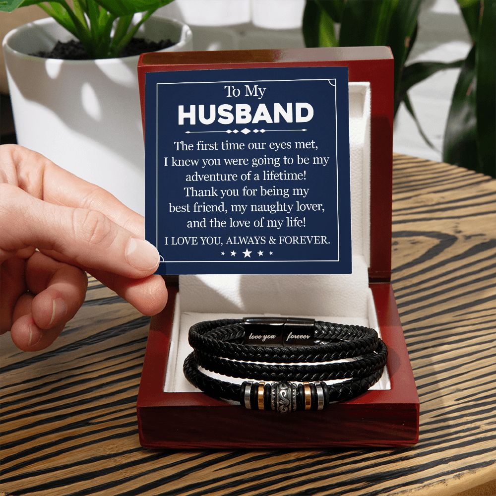 My Husband - Naughty Lover - Love You Forever Bracelet