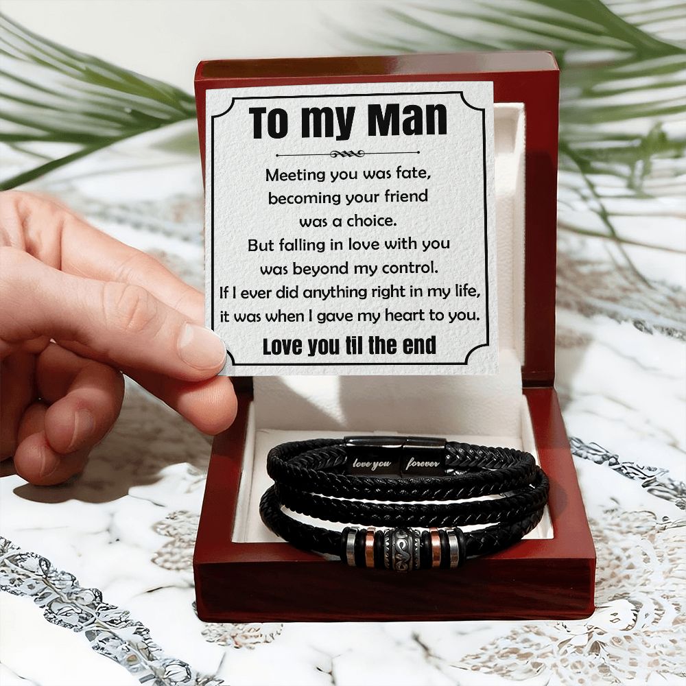 My Man - Fate Love You Forever Bracelet