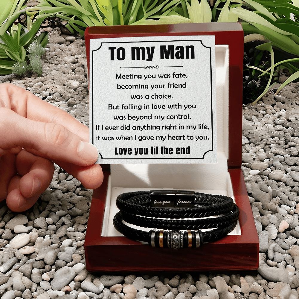 My Man - Fate Love You Forever Bracelet