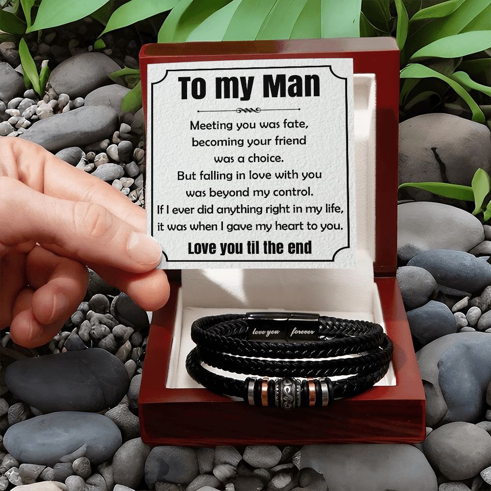 My Man - Fate Love You Forever Bracelet