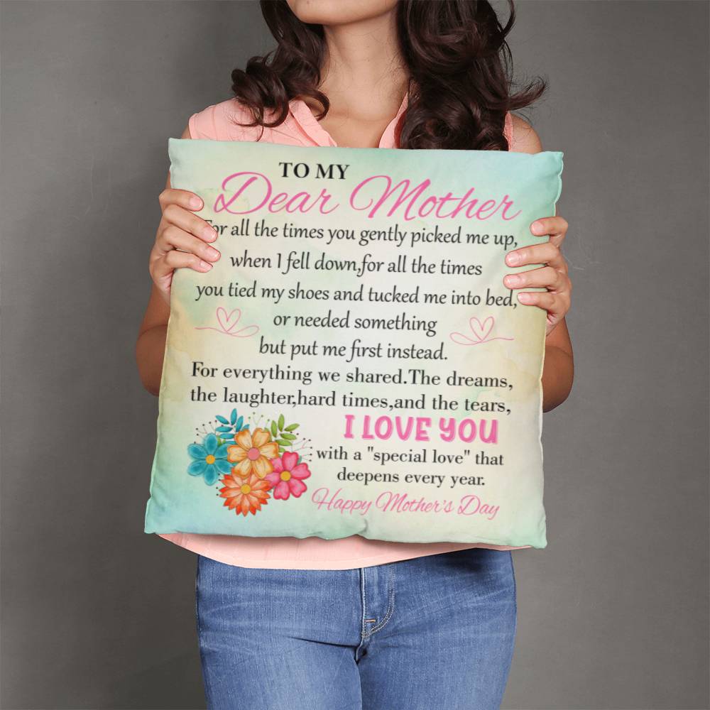 To My Dear Mother - Happy Mother's Day - Classic Pillow