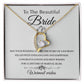 Beautiful Bride - Warmest Wishes - Forever Love Necklace