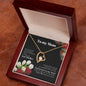 To My Mom | I Love You, Forever & Always - Forever Love Necklace