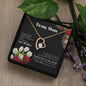 To My Mom | I Love You, Forever & Always - Forever Love Necklace