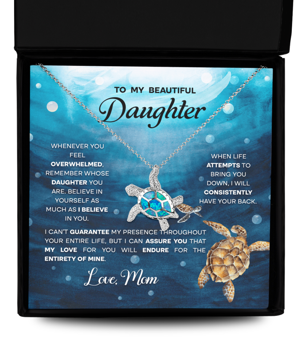 To My Beautiful Daughter - Little Turtle