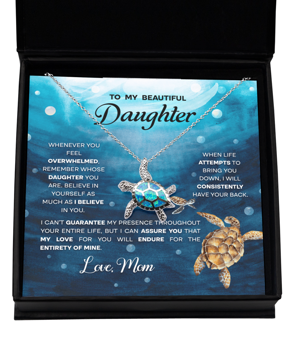 To My Beautiful Daughter - Little Turtle